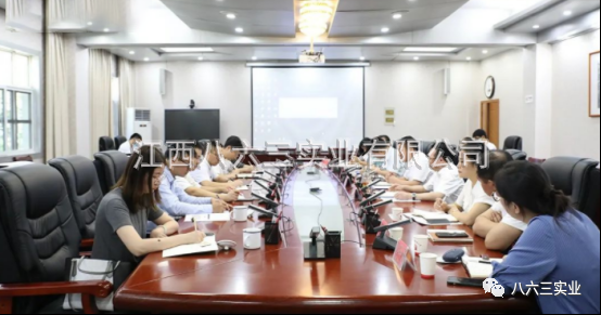 中南大學、江西師范大學一行來八六三考察